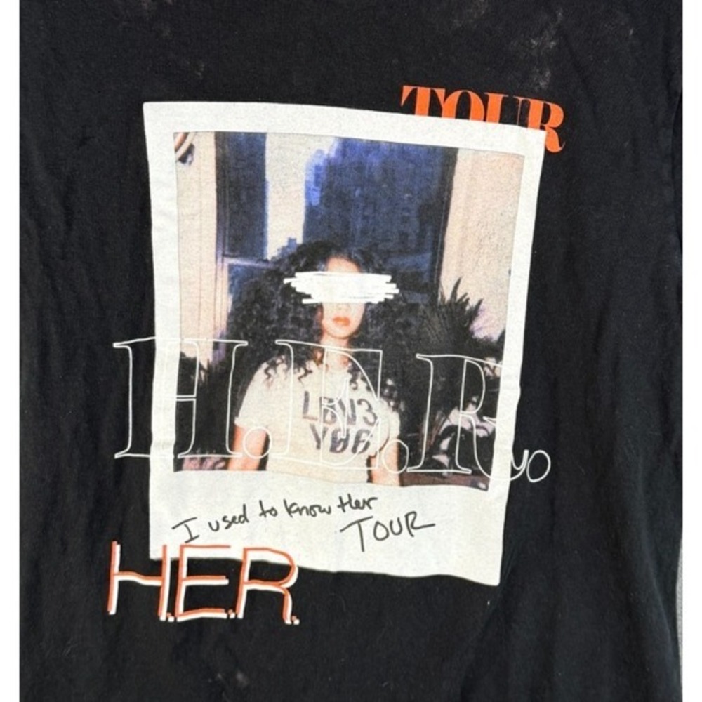 HER Shirt Mens Medium Concert Tour Merch I Used To Love Her USA Sold Out Graphic